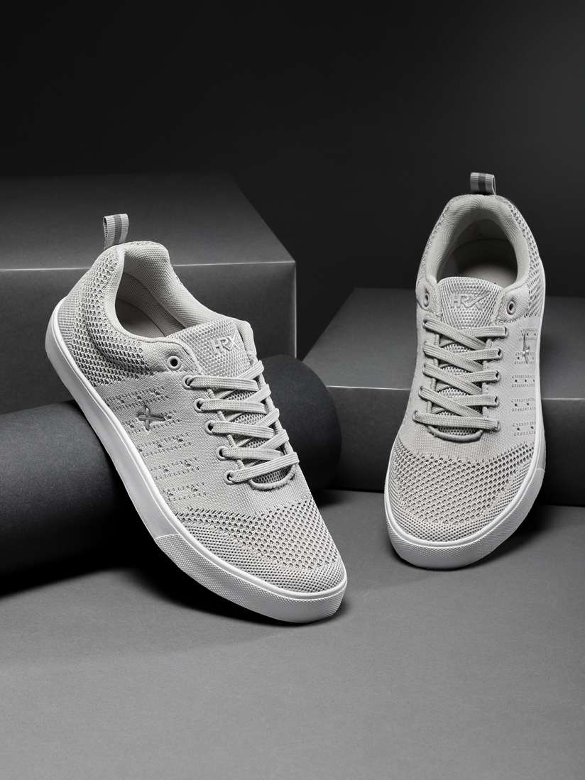 Buy HRX by Hrithik Roshan Men Grey Sneakers Casual Shoes for Men 6512996 Myntra