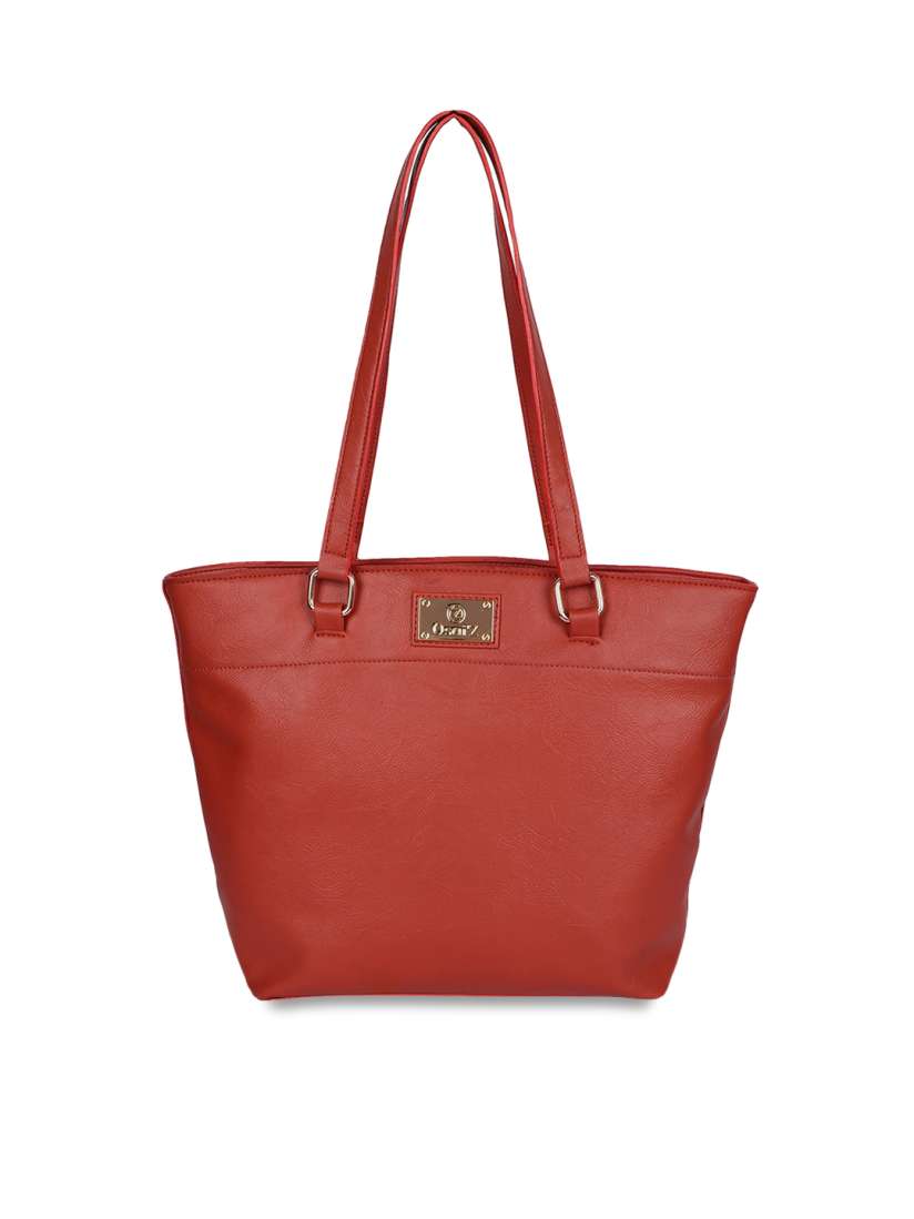 Buy OsaiZ Red Solid Shoulder Bag with Pouch Handbags for Women 6515311 Myntra