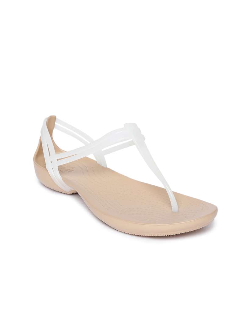 Crocs white flats store