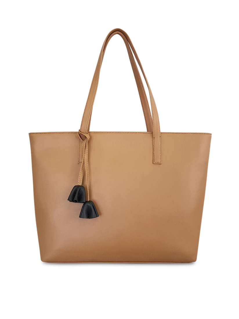Buy Toteteca Tan Brown Solid Shoulder Bag Handbags for Women 6519063 Myntra