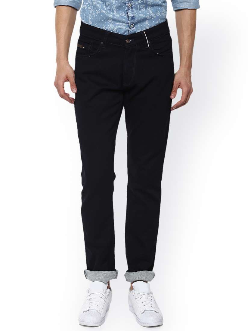 Buy SPYKAR Men Black Tapered Fit Low Rise Clean Look Jeans Jeans for Men 6519310 Myntra