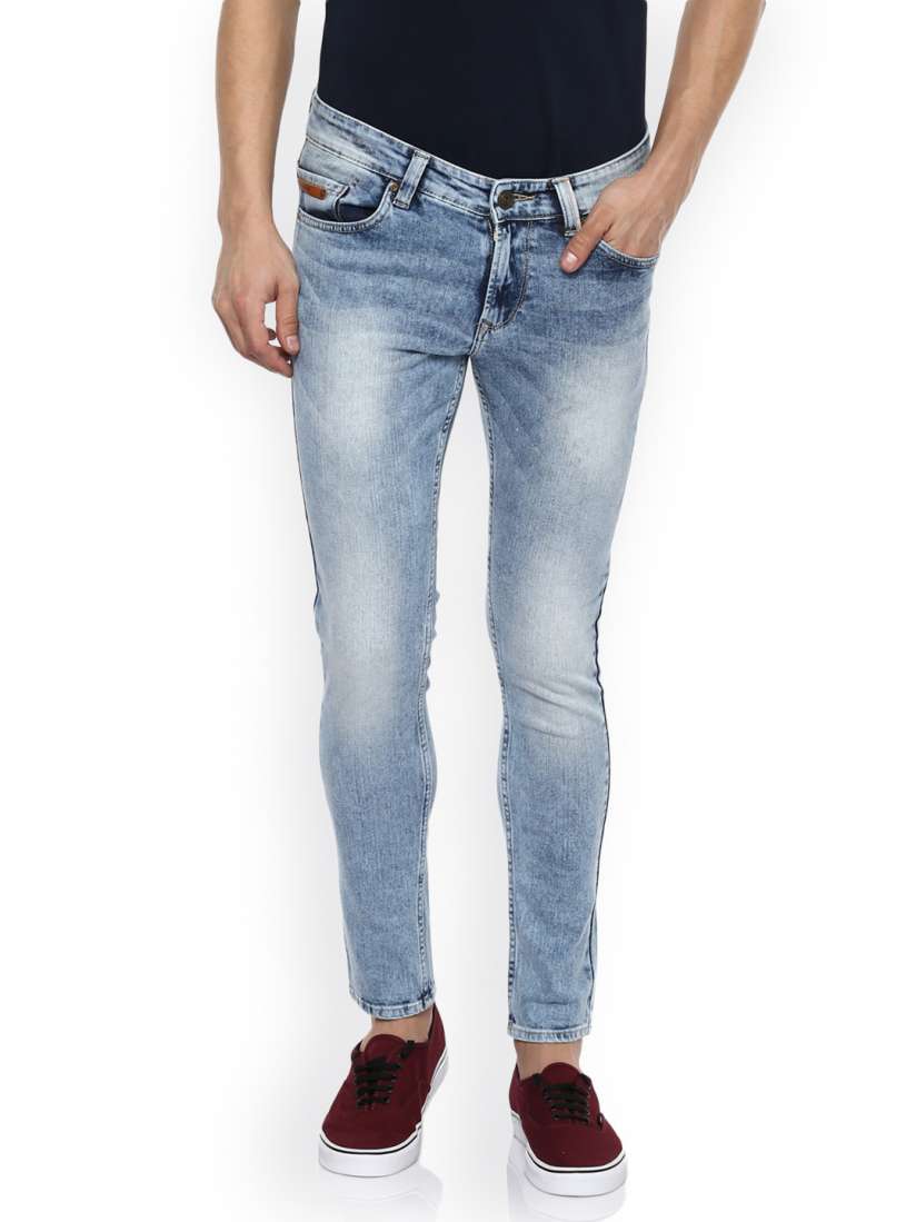 Buy SPYKAR Men Blue Super Skinny Fit Low Rise Clean Look Jeans Jeans for Men 6519449 Myntra