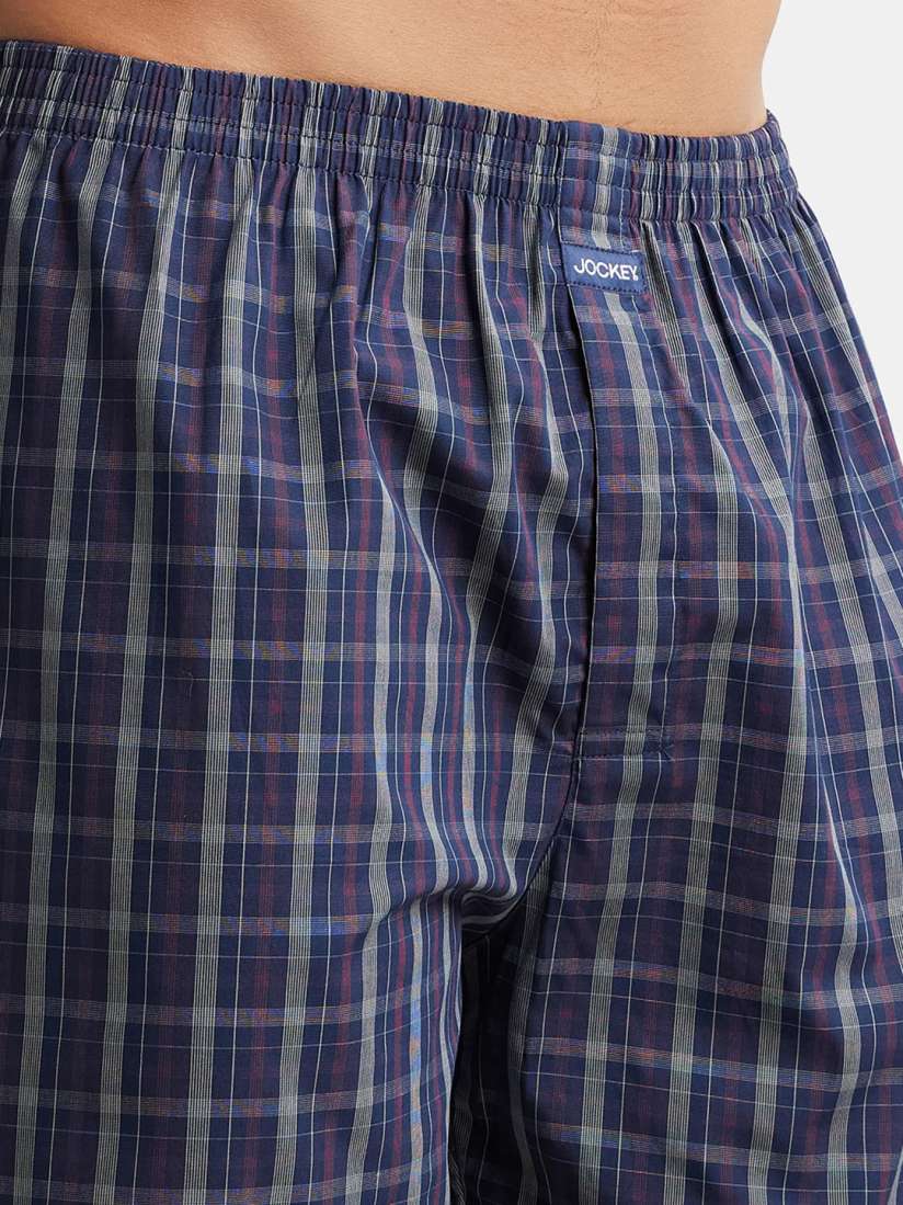 Buy Jockey RELAX Relax Men Set Of 2 Assorted Checked Boxers 1222 1222 Boxers for Men 652387 Myntra