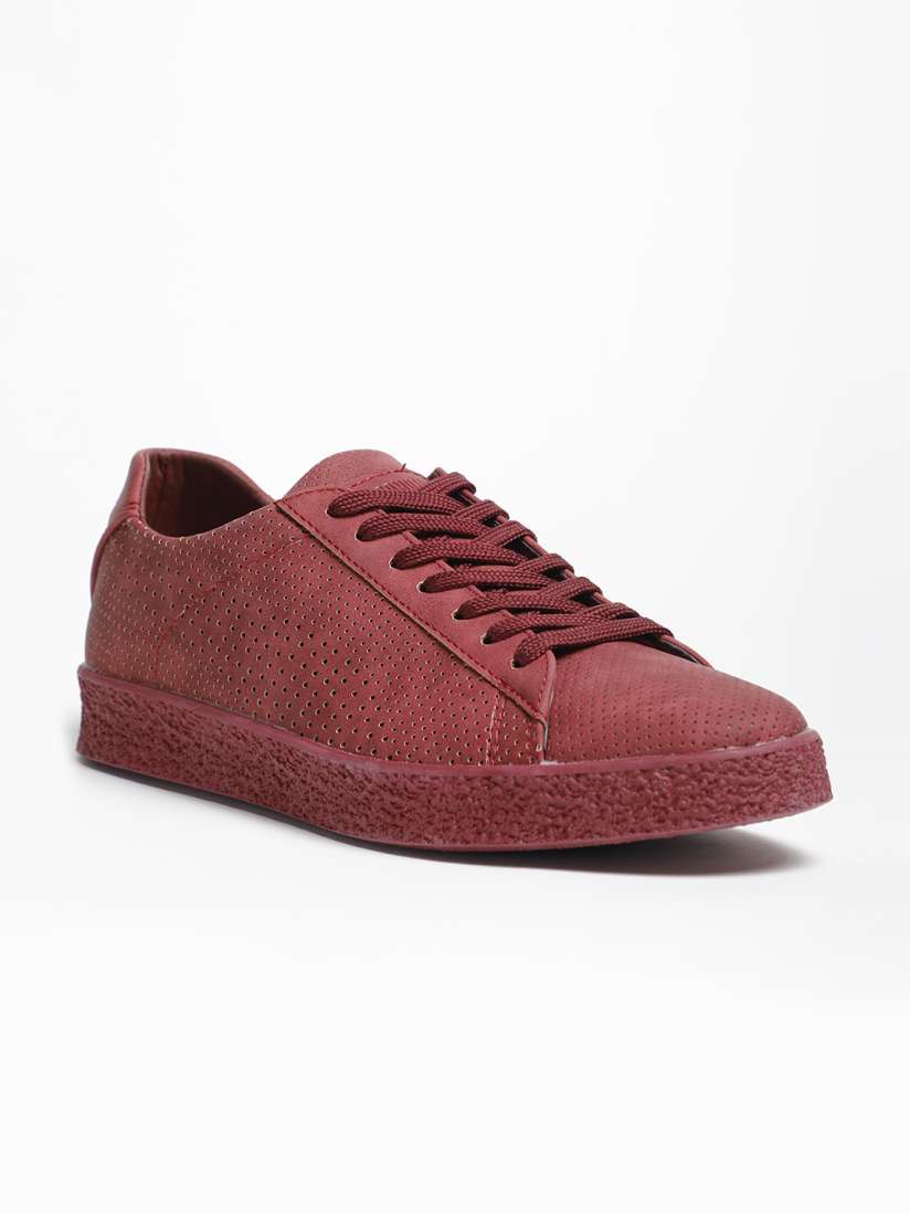 Myntra red shoes sales