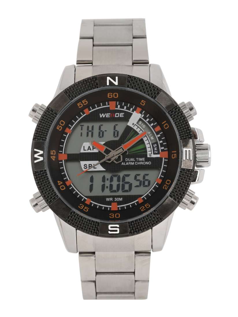 Buy WEIDE Men Black Analogue and Digital Watch WH1104 3C Watches for Men 6527844 Myntra