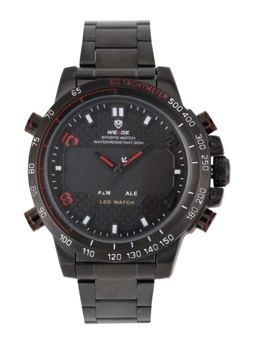 Buy WEIDE Men Black Analogue and Digital Watch WH6102B 2C Watches for Men 6527858 Myntra