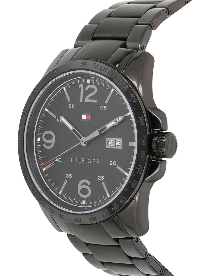 Buy Tommy Hilfiger Men Black Analogue Watch TH1791452 Watches for Men 6528529 Myntra