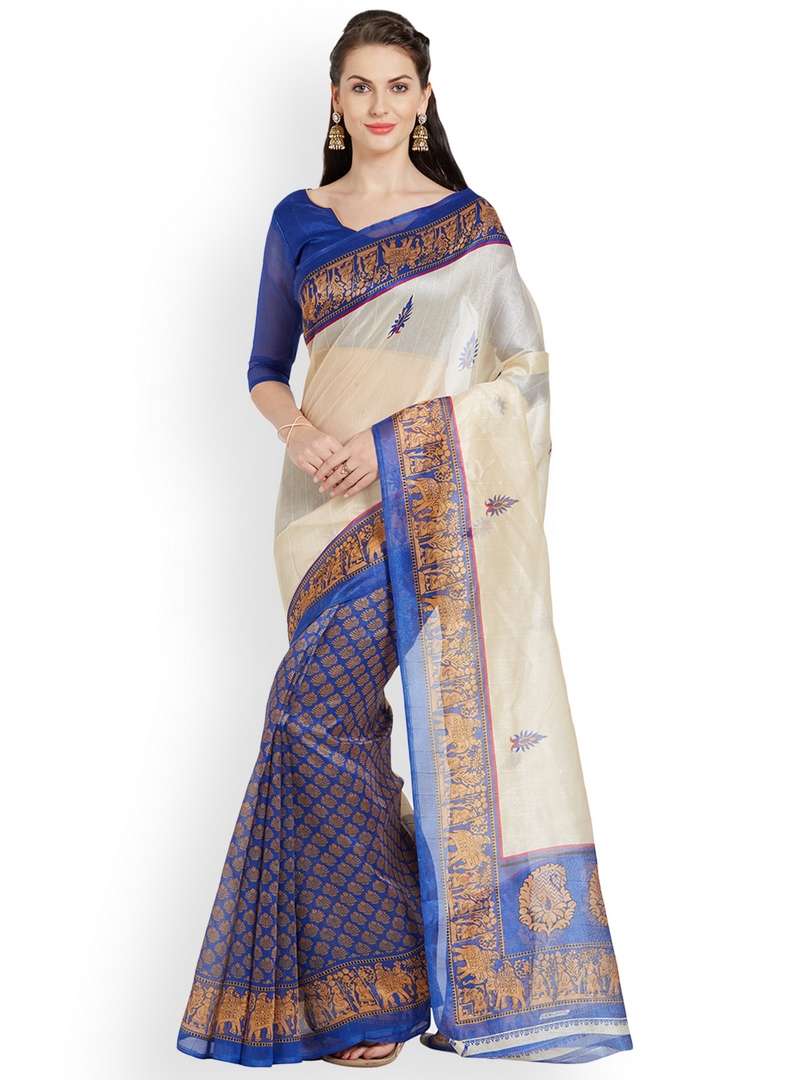 Myntra bhagalpuri silk sarees on sale