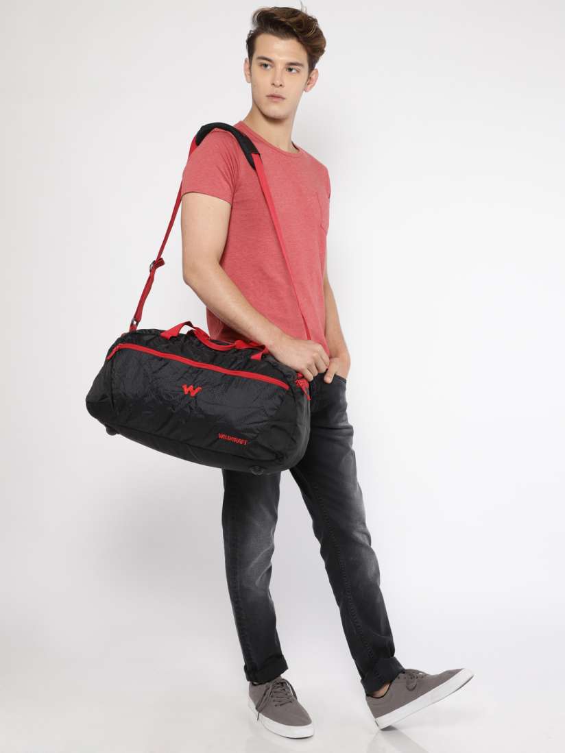 Buy Wildcraft Unisex Black Aqua Small Duffel Bag Duffel Bag for Unisex 6535087 Myntra