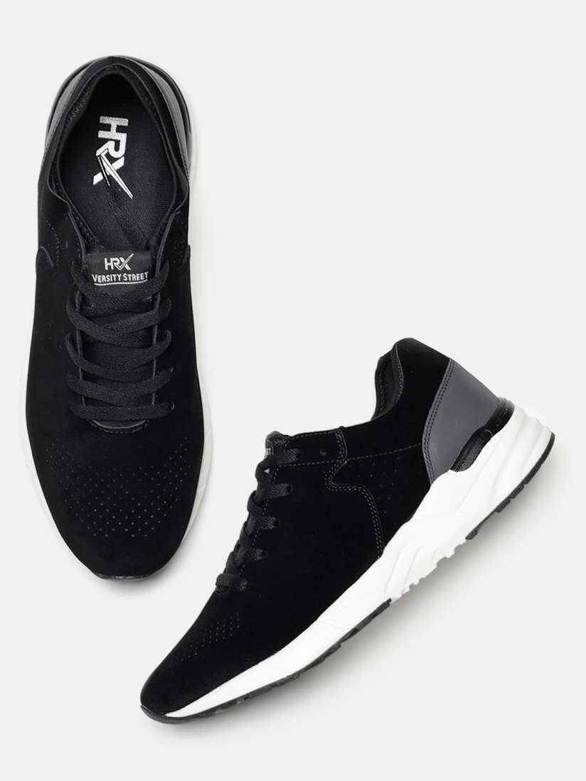 Buy HRX by Hrithik Roshan Men Black versity street Sneakers Casual Shoes for Men 6538435 Myntra