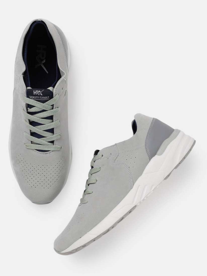 Buy HRX By Hrithik Roshan Men Grey Sneakers Casual Shoes for Men 6538440 Myntra