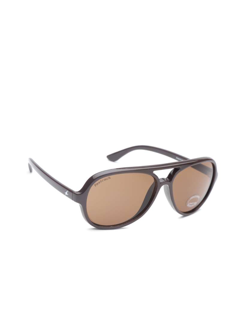 Buy Fastrack Men UV Protected Oval Sunglasses NBP358BR1 Sunglasses for Men 6538834 Myntra