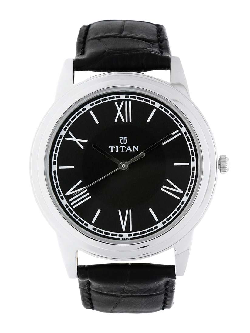 Buy Titan Men Black Analogue Watch NK1735SL02 Watches for Men 6542741 Myntra