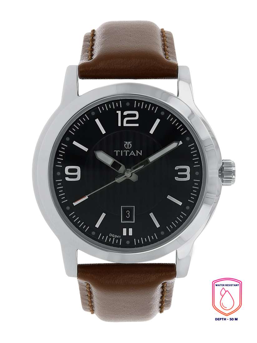 Buy Titan New Gents Men Black Analogue watch NL1730SL02 Watches for Men 6542749 Myntra