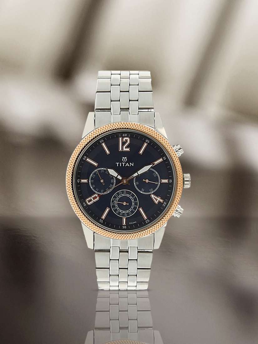 Buy Titan Workwear Men Blue Analogue watch NL1734KM01 Watches for Men 6542750 Myntra