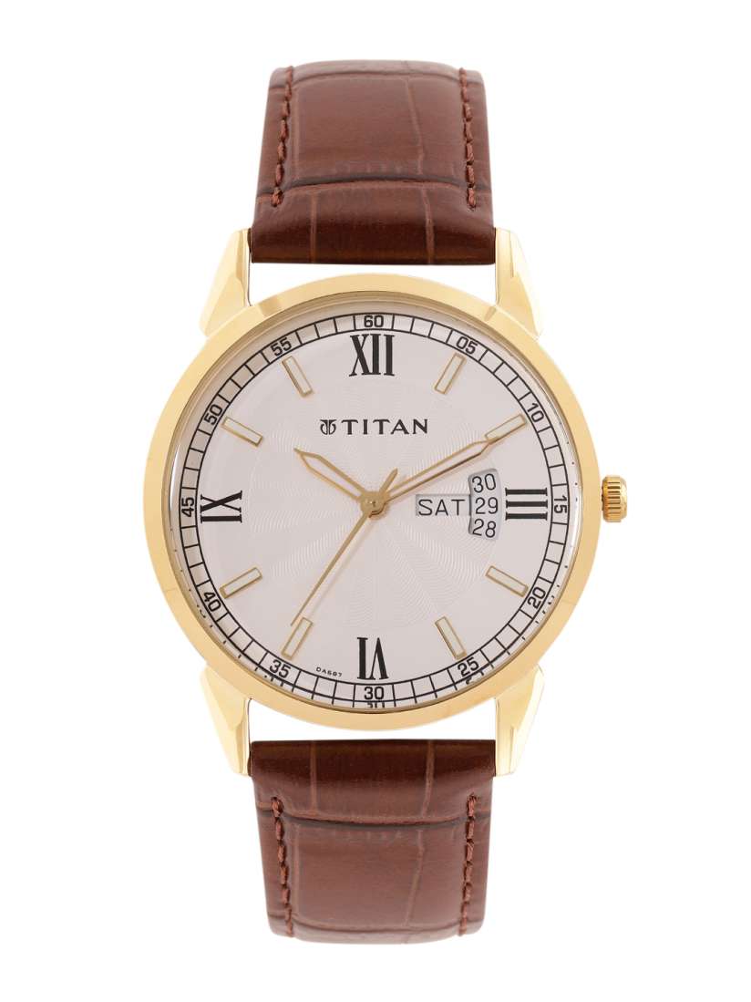 Buy Titan Men Patterned Analogue Watch NK1521YL08 Watches for Men 6546710 Myntra