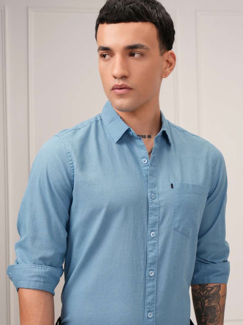 Mens casual shirts myntra store