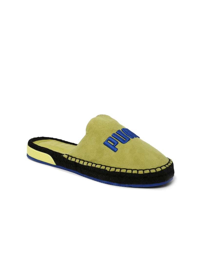 Puma slip ons women yellow discount