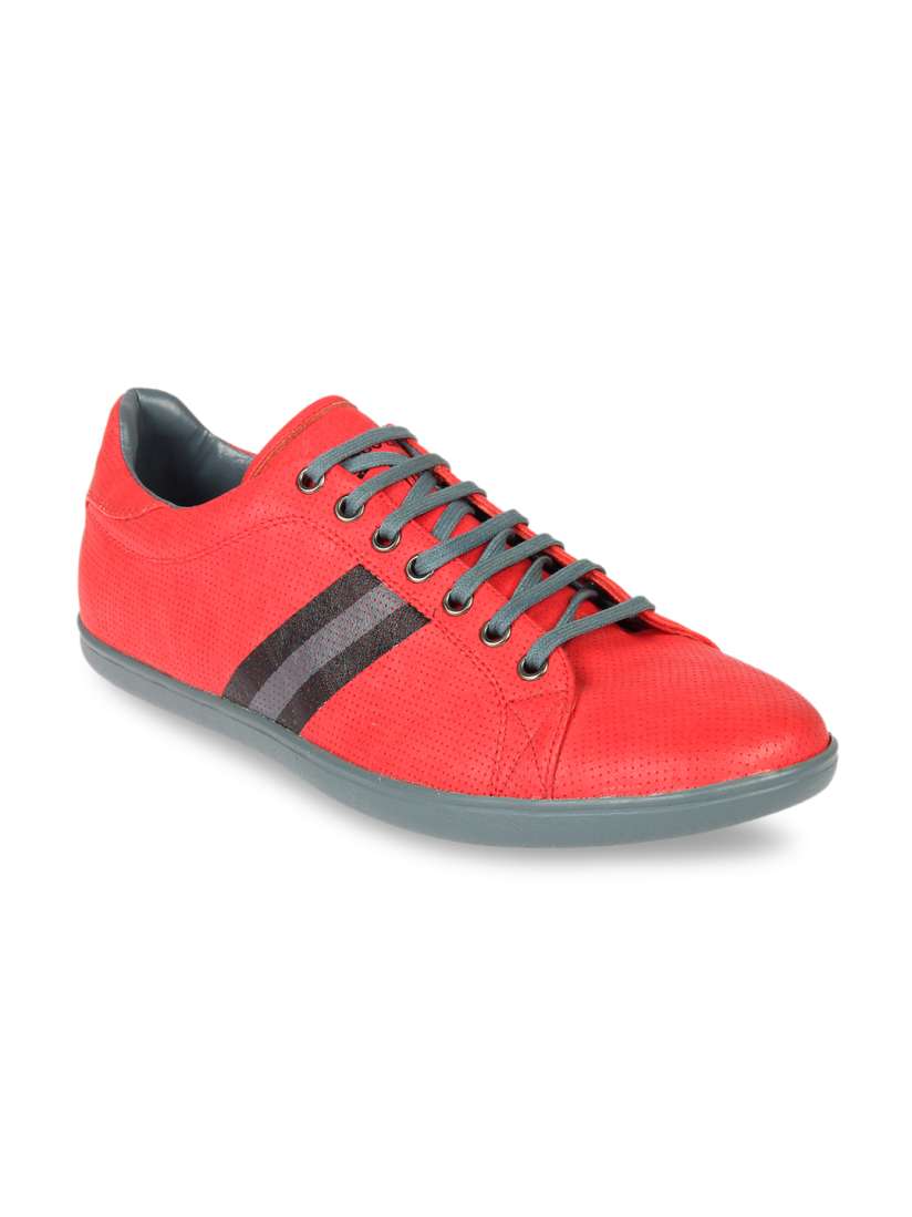 Myntra red shoes clearance