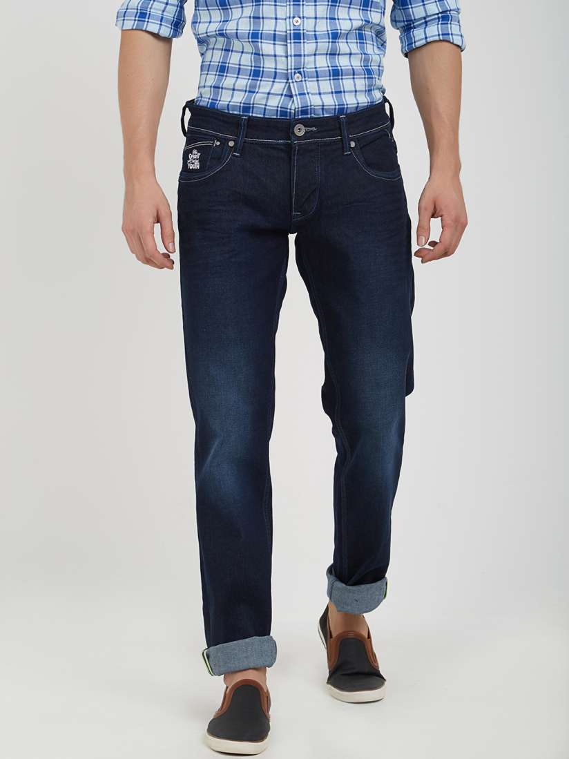Buy Integriti Men Blue Slim Fit Mid Rise Clean Look Jeans Jeans for Men 6595870 Myntra