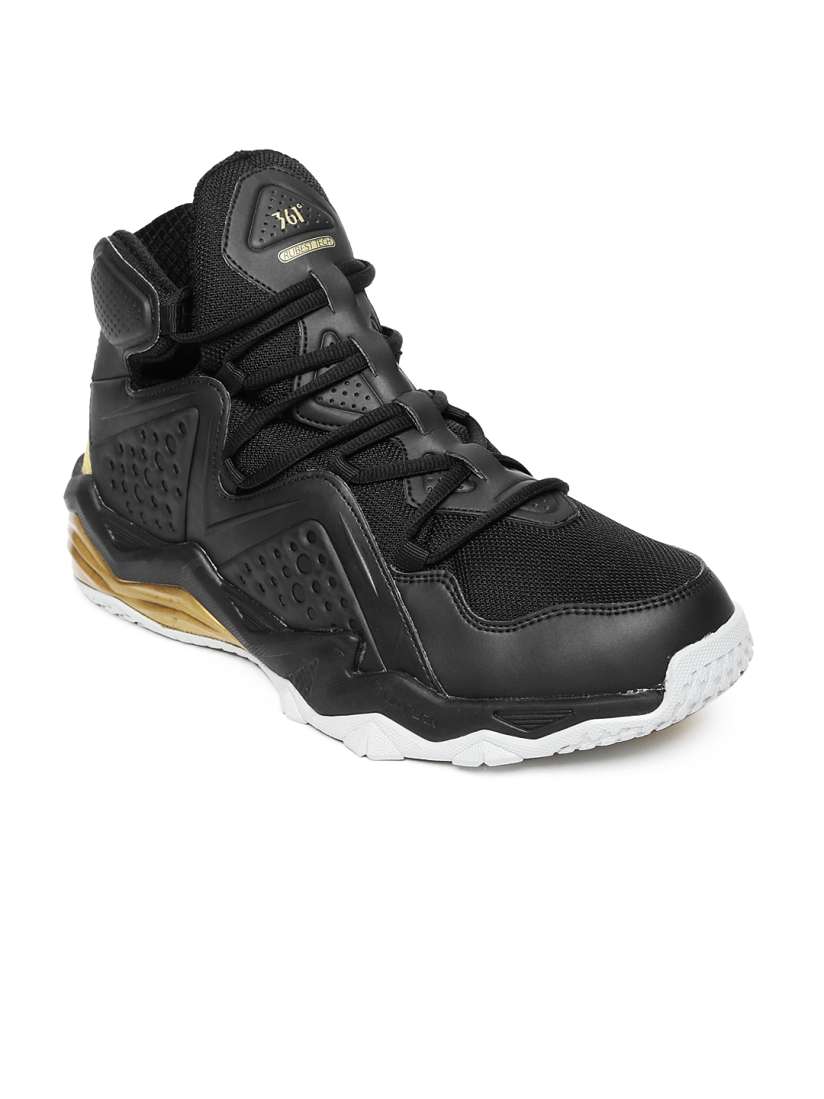 Buy 361 Degree Men Black Basketball Shoes Sports Shoes for Men 6599492 Myntra