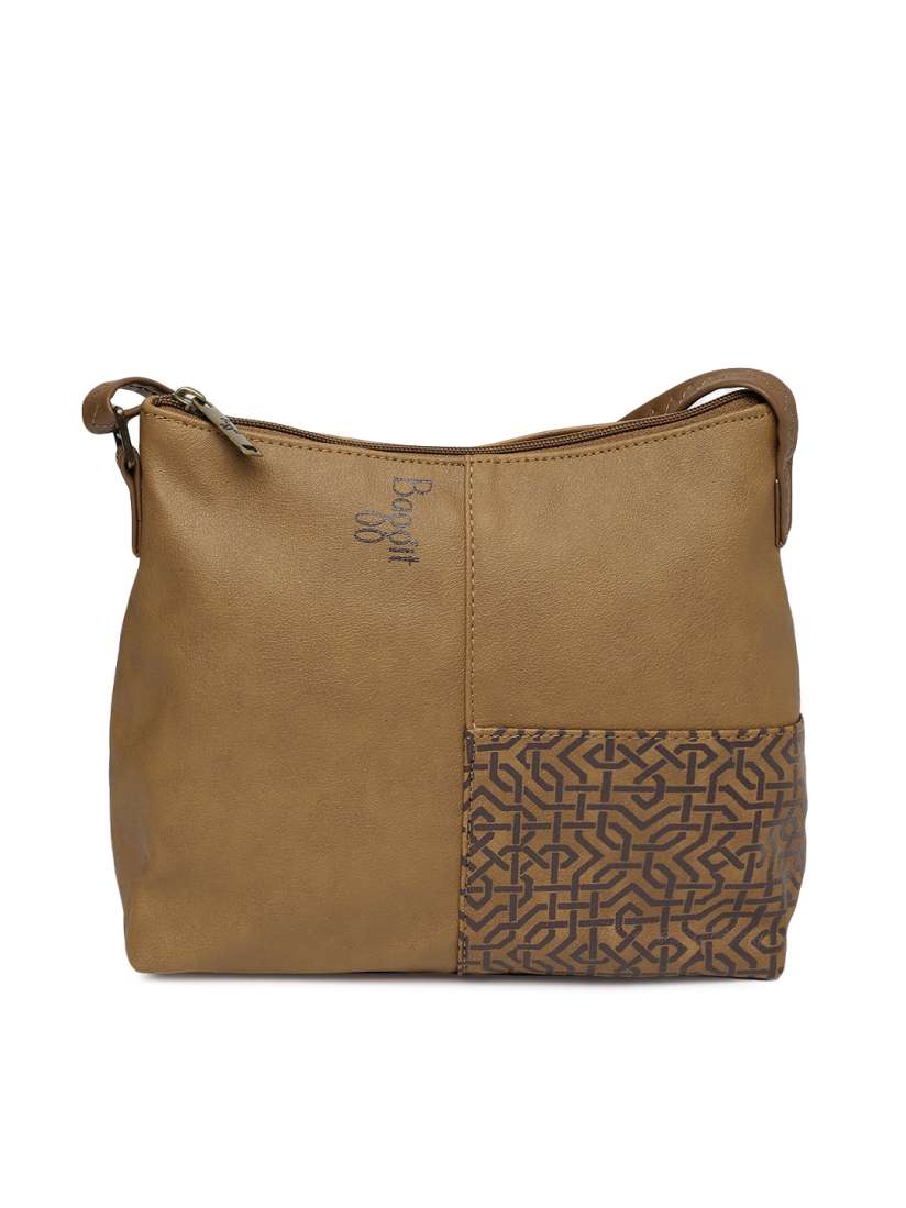 Buy Baggit Brown Printed Sling Bag Handbags for Women 6606285 Myntra