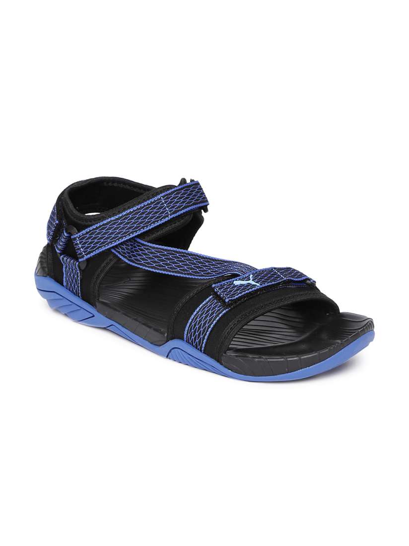 Buy Puma Men Blue Black Aqua Sports Sandals Sandals for Men 6607338 Myntra