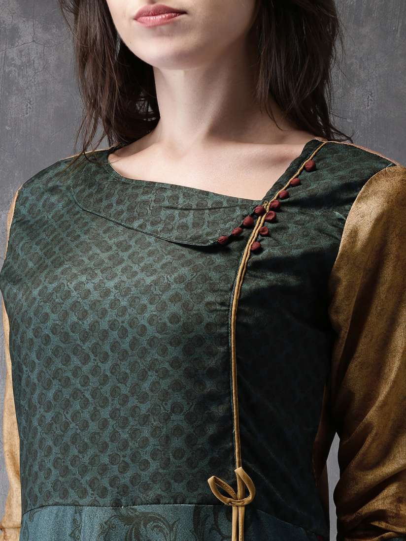 Buy Anouk Women Multicoloured Printed Anarkali Kurta Kurtas for Women 6613244 Myntra