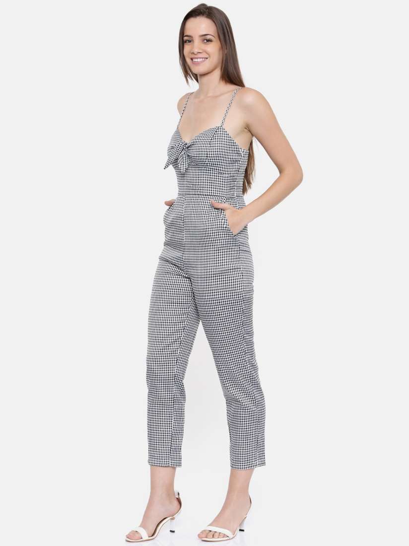 Black and white jumpsuit forever 21 top