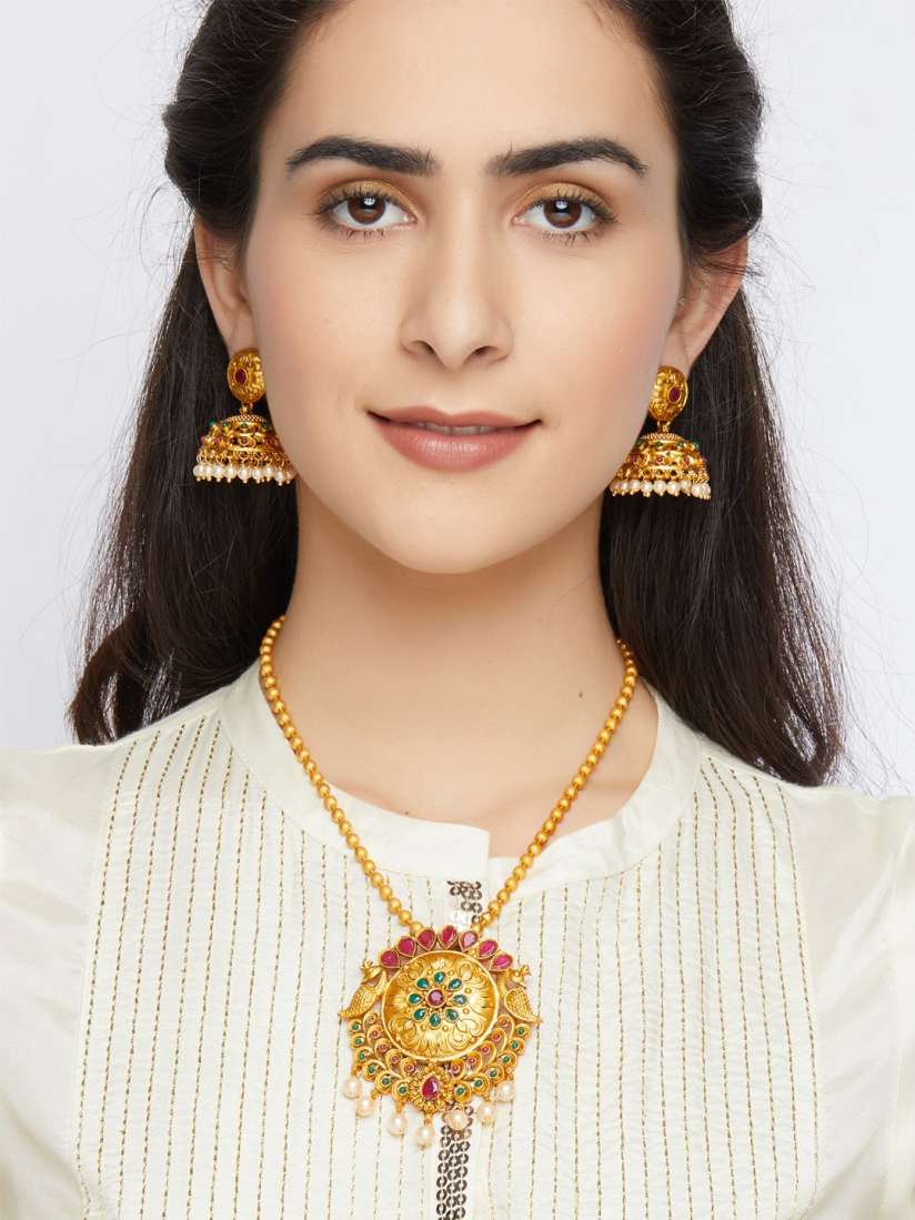 Buy Sia Ethnic wear Jewellery Set Jewellery Set for Women 6626592 Myntra
