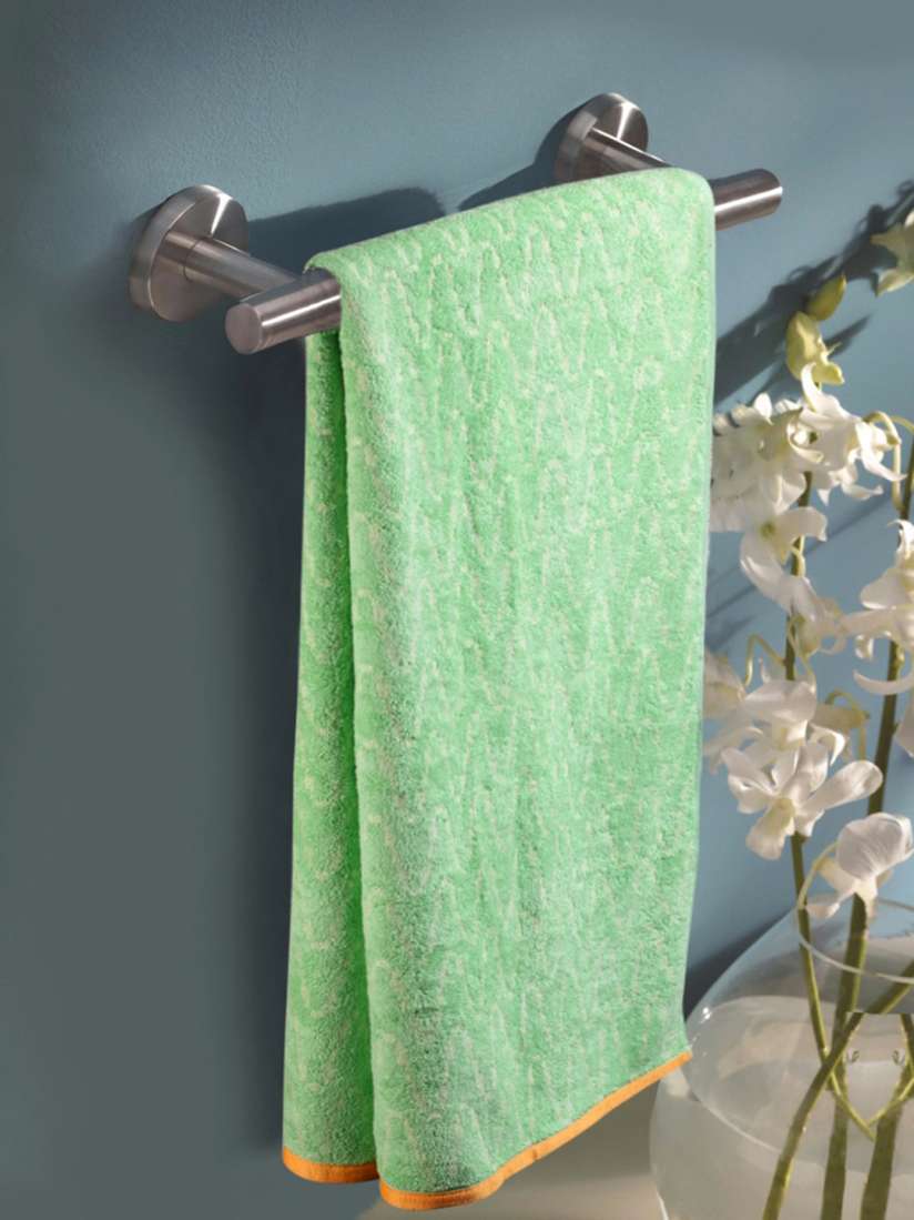 Buy MYTRIDENT Green Geometric Print Bath Towel Bath Towels for Unisex 6626651 Myntra