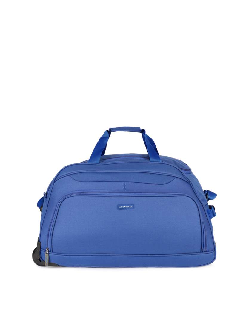 Buy Aristocrat Unisex Blue DART DUFFLE 65 Medium Trolley Bag Trolley Bag for Unisex 6631108 Myntra