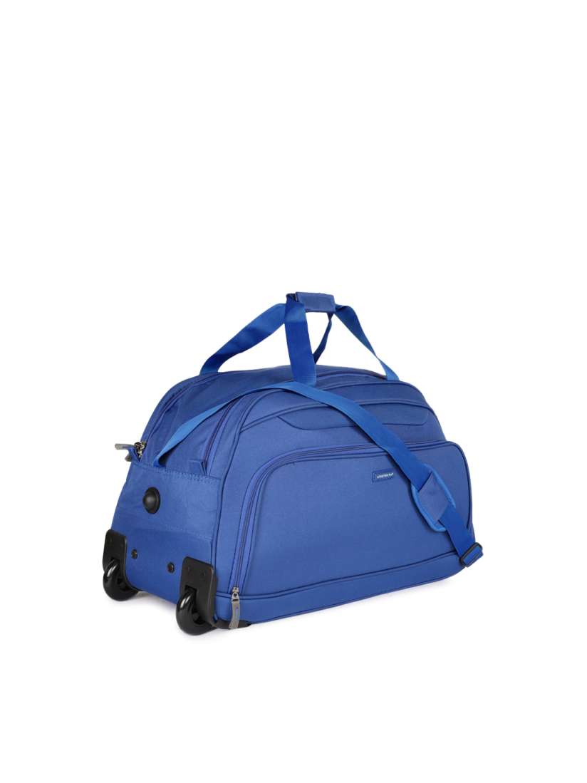 Buy Aristocrat Unisex Blue DART DUFFLE 65 Medium Trolley Bag Trolley Bag for Unisex 6631108 Myntra