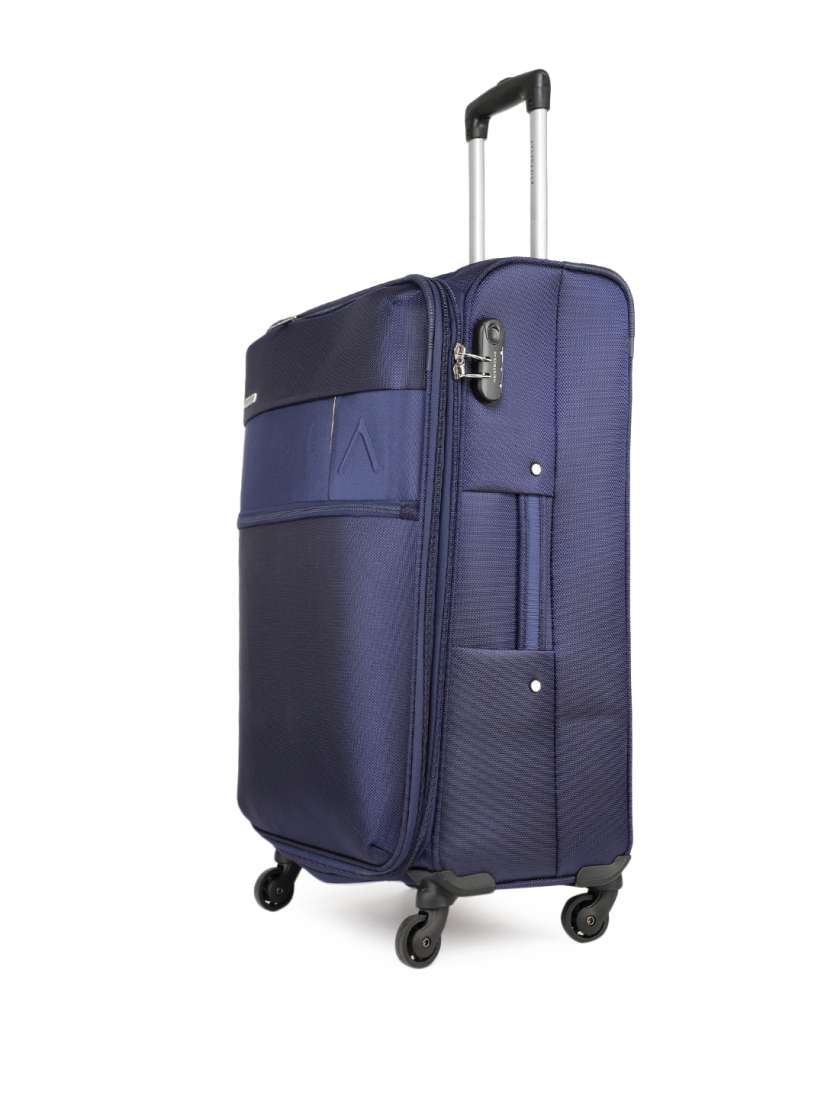 Buy Aristocrat Unisex Blue ESTATE 4W EXP STROLLY Large Trolley Bag Trolley Bag for Unisex 6631136 Myntra
