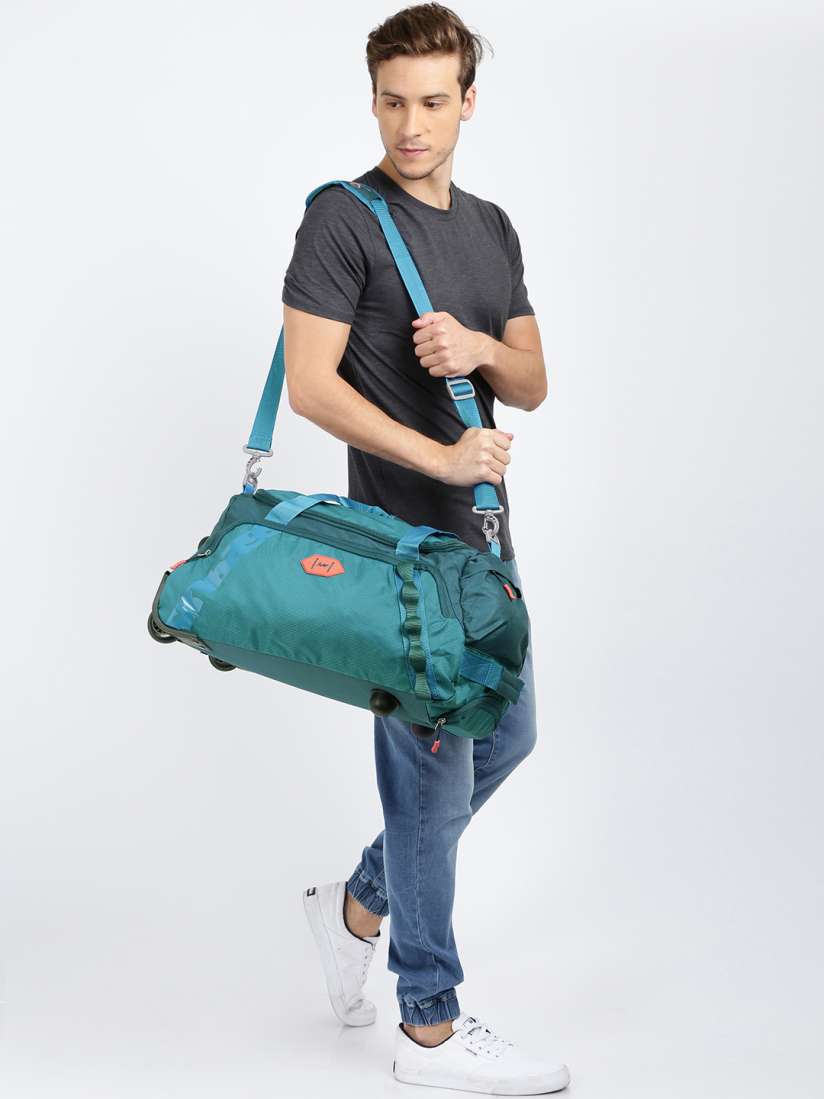 Skybags clearance Xenon Duffle Trolley 65 Teal