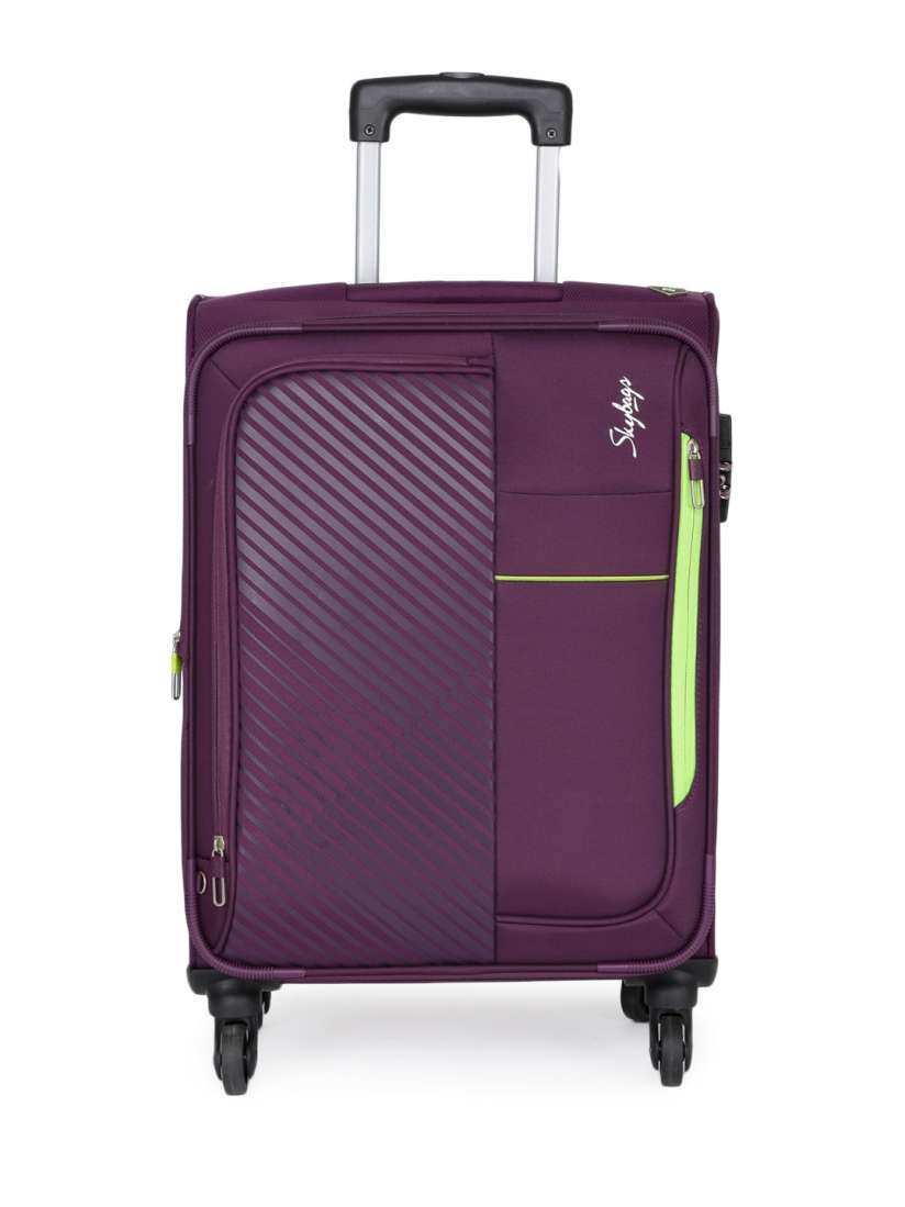 Buy Skybags Unisex Purple BROOKLYN 4W EXP STROLLY 59 Cabin Trolley Bag Trolley Bag for Unisex 6631267 Myntra