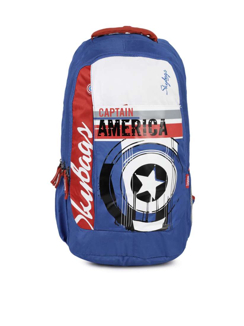 Buy Skybags Unisex Blue SB Marvel Extra 01 Graphic Backpack Backpacks for Unisex 6631272 Myntra
