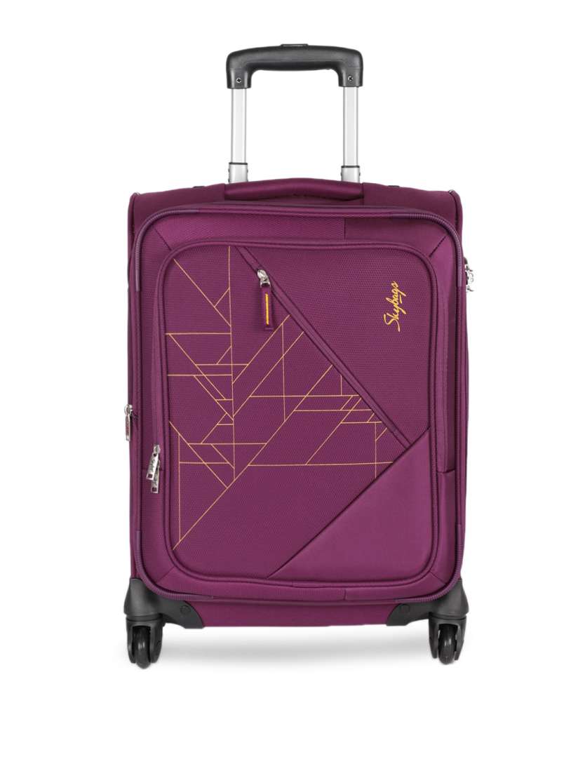 Sky bag purple trolley discount