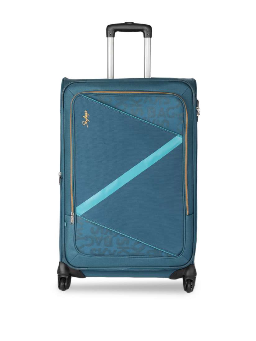 Buy Skybags Unisex Blue Solid SPOTLIGHT 4W EXP Large Trolley Bag Trolley Bag for Unisex 6631344 Myntra