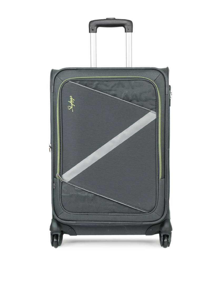 Buy Skybags Unisex Grey SPOTLIGHT 4W EXP STROLLY H 65 Medium Trolley Suitcase Trolley Bag for Unisex 6631382 Myntra
