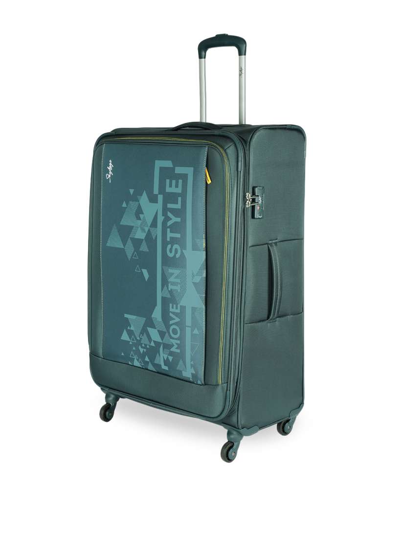 Buy Skybags Unisex Green RHODES 4W EXP STROLLY Medium Trolley Bag Trolley Bag for Unisex 6631411 Myntra