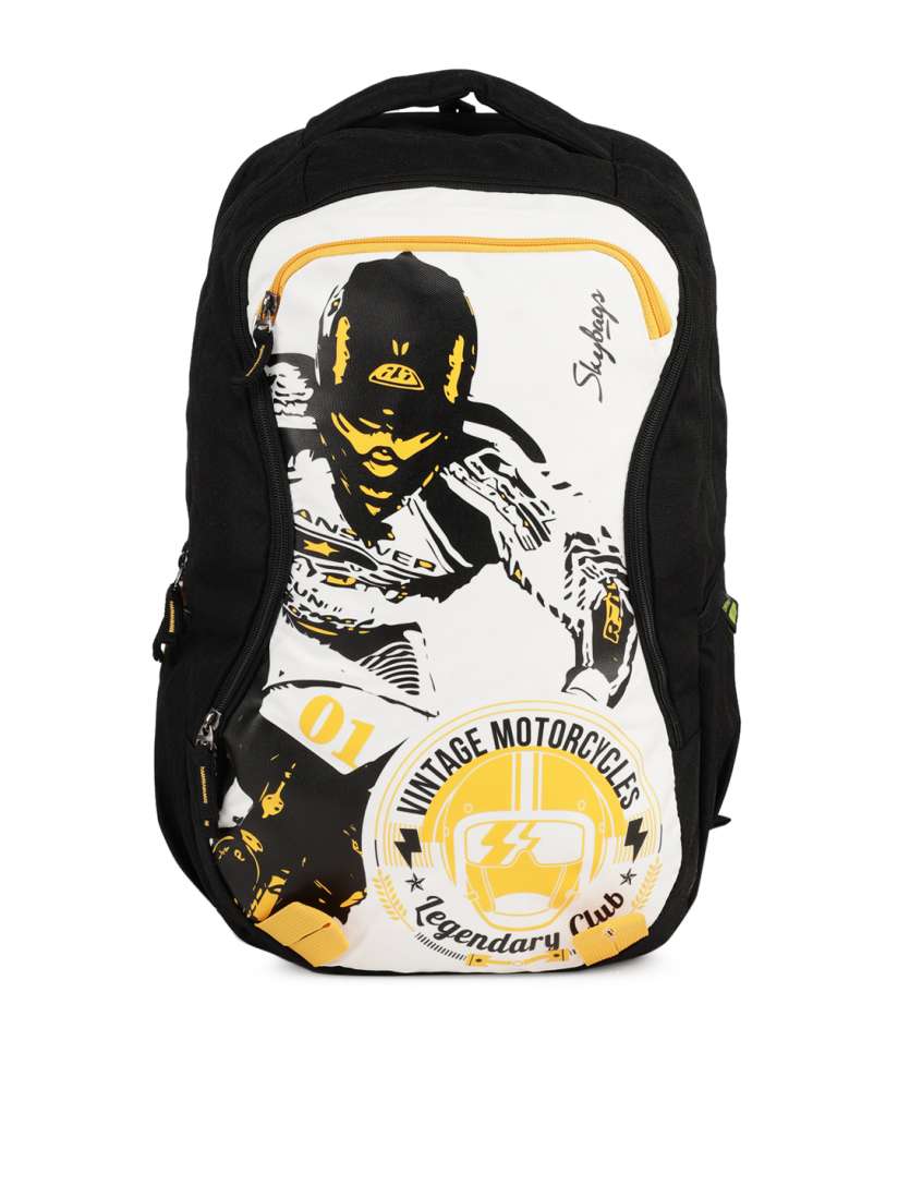 Buy Skybags Unisex Black Xcide Plus 02 Graphic Backpack Backpacks for Unisex 6631467 Myntra