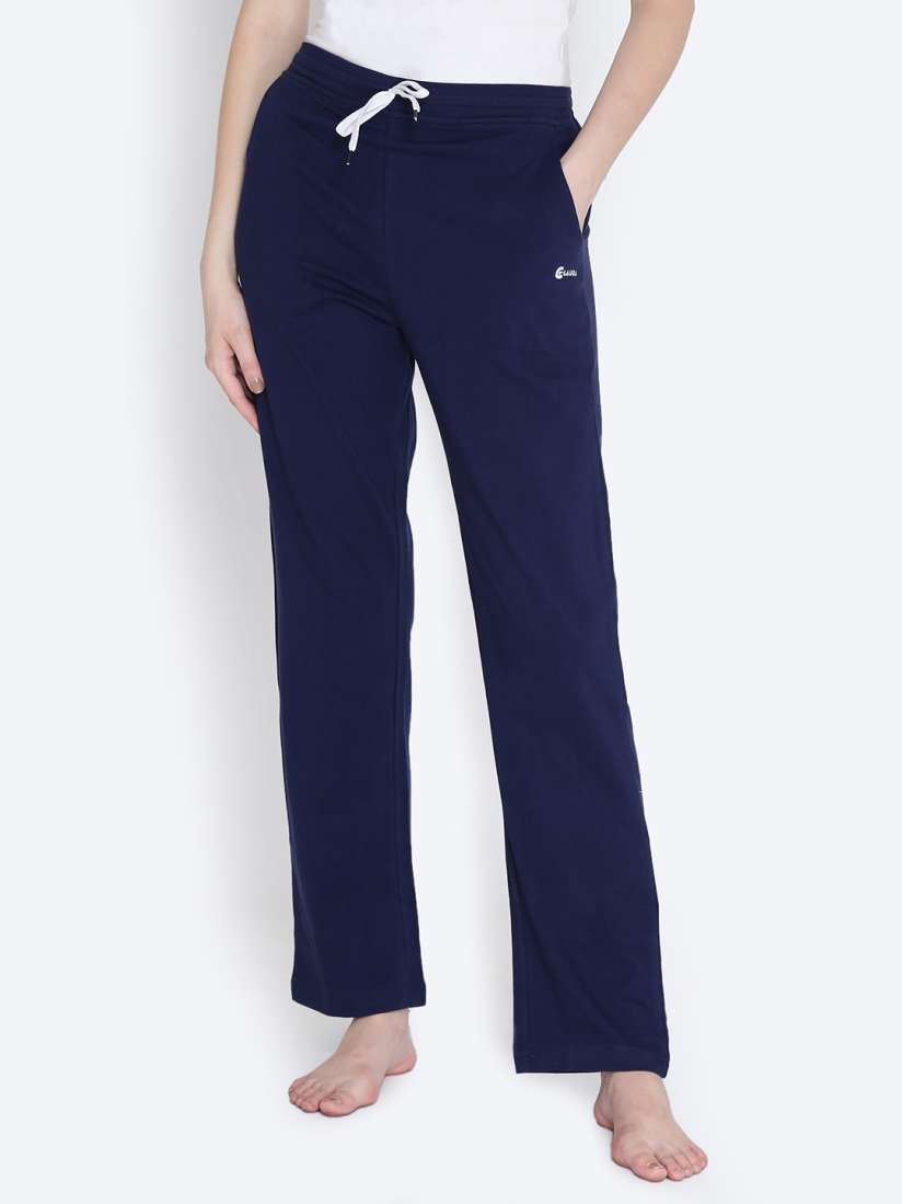 Buy Claura Women Pack of 2 Navy Blue Red Lounge Pants Lower 11 N blue red Lounge Pants for Women 6632582 Myntra