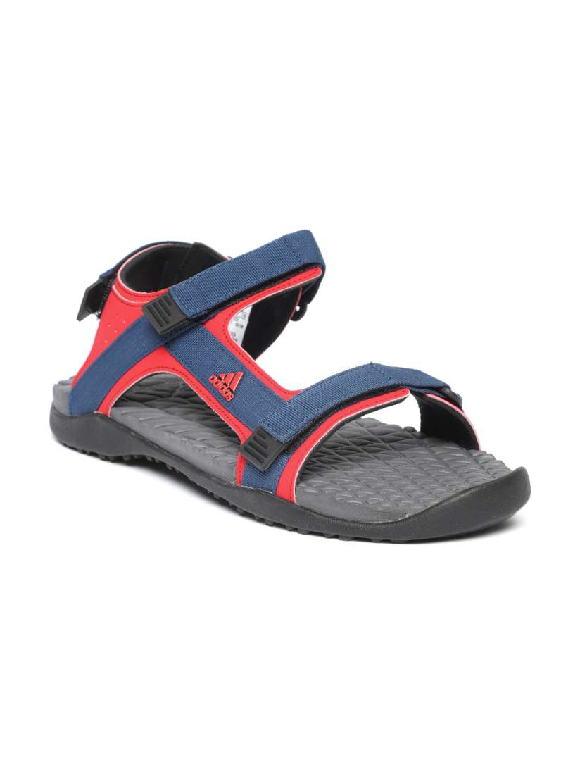 Buy ADIDAS Men Navy Blue Red RAVISH Sports Sandals Sandals for Men 6632869 Myntra