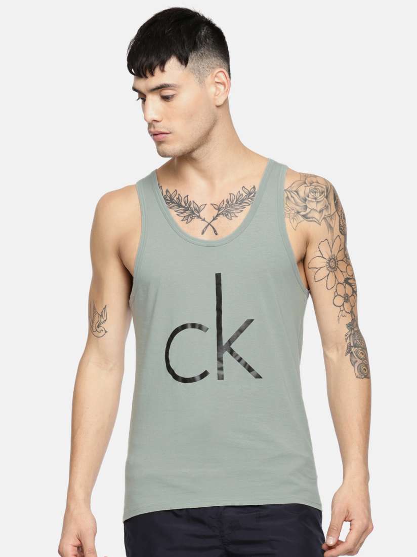 Calvin klein grey vest on sale