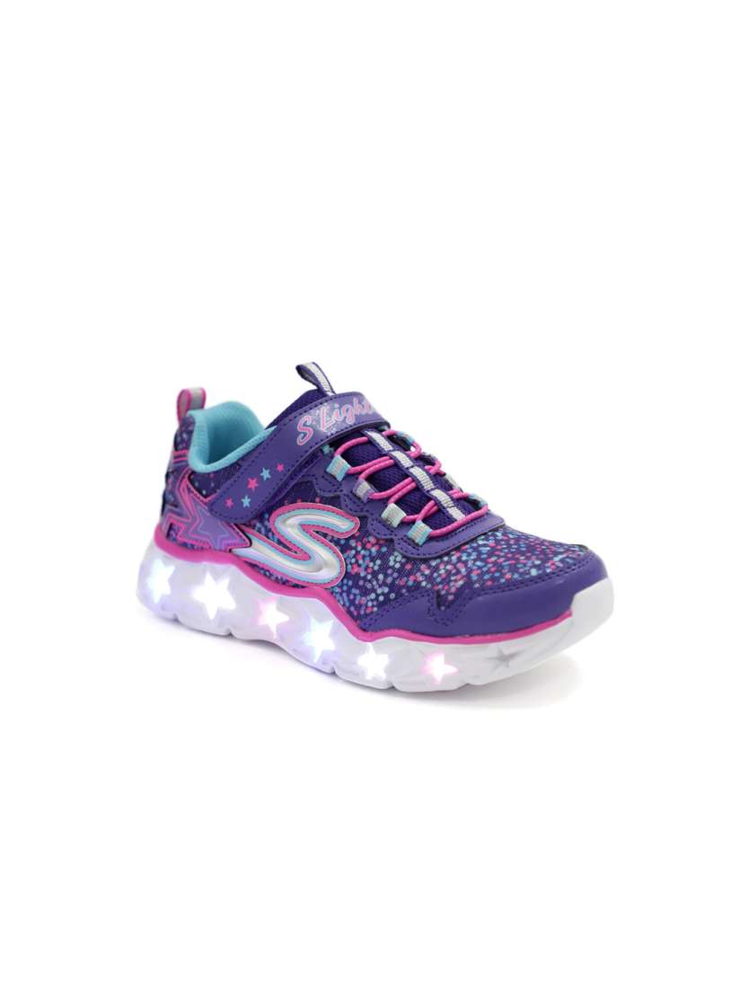 Buy Skechers Girls Purple Galaxy Lights Sneakers With LED Lights Casual Shoes for Girls 6672724 Myntra