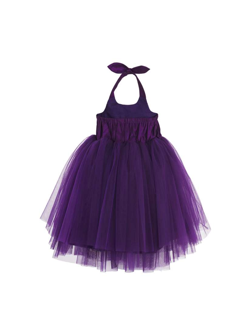 Buy Toy Balloon kids Girls Purple Embellished Fit and Flare Dress Dresses for Girls 6673068 Myntra