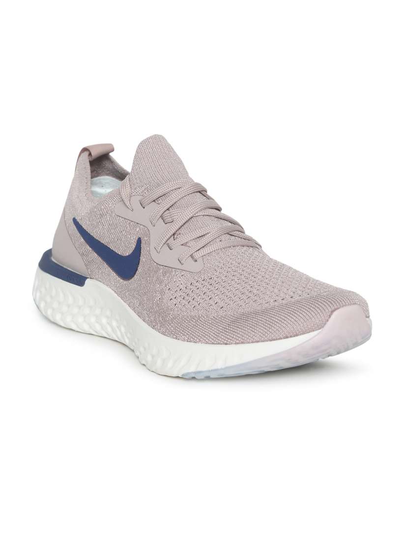 Buy Nike Men Taupe Epic React Flyknit Running Shoes Sports Shoes for Men 6676780 Myntra