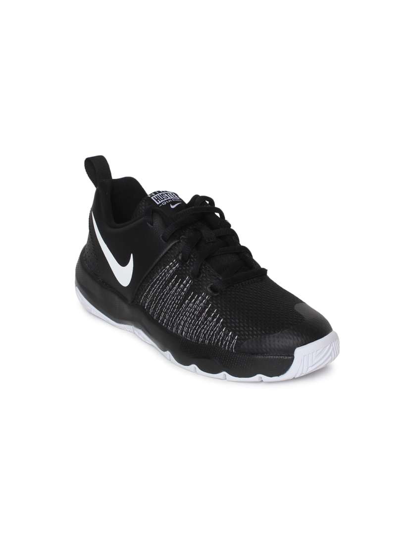 Buy Nike Boys Black Solid Team Hustle Quick GS Basketball Shoes Sports Shoes for Boys 6676836 Myntra