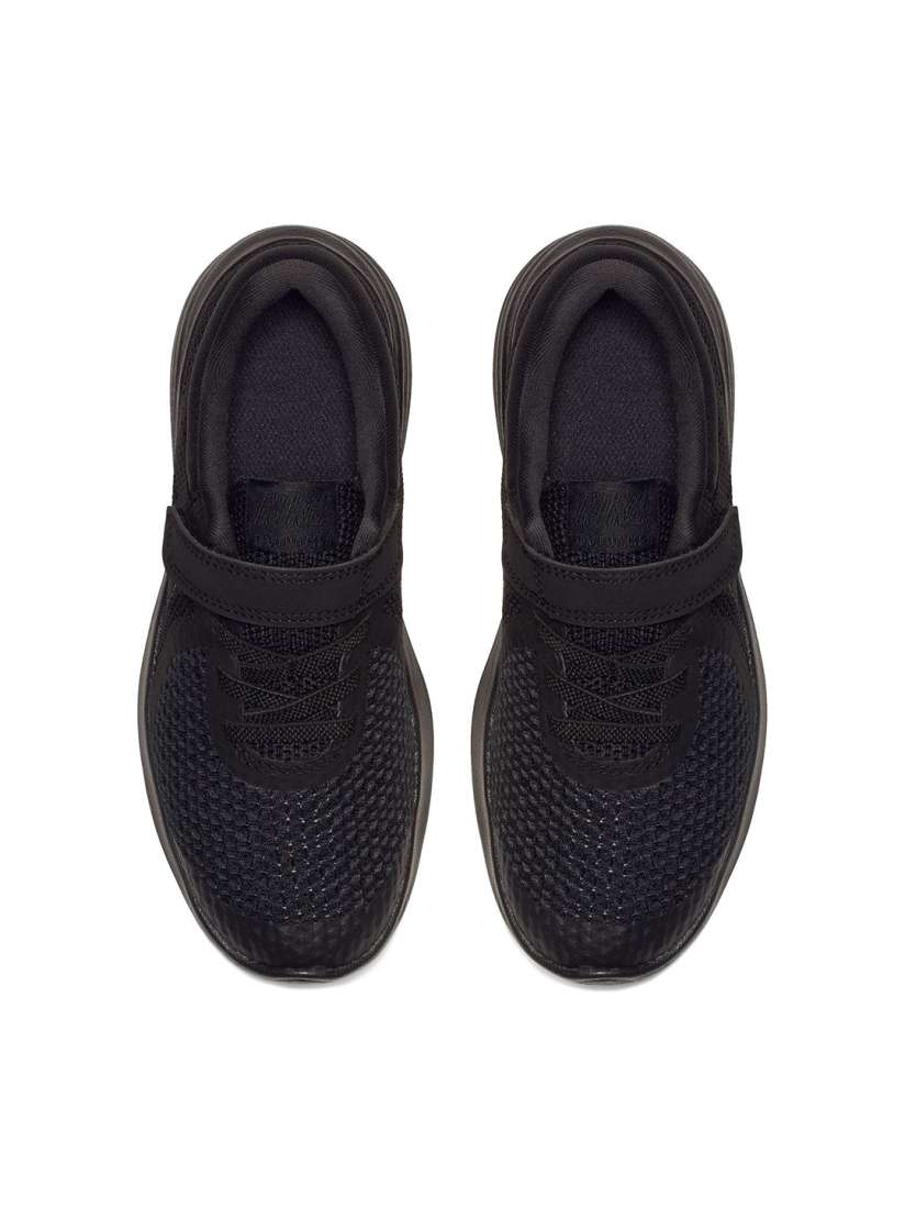 Nike revolution 4 kids black sale